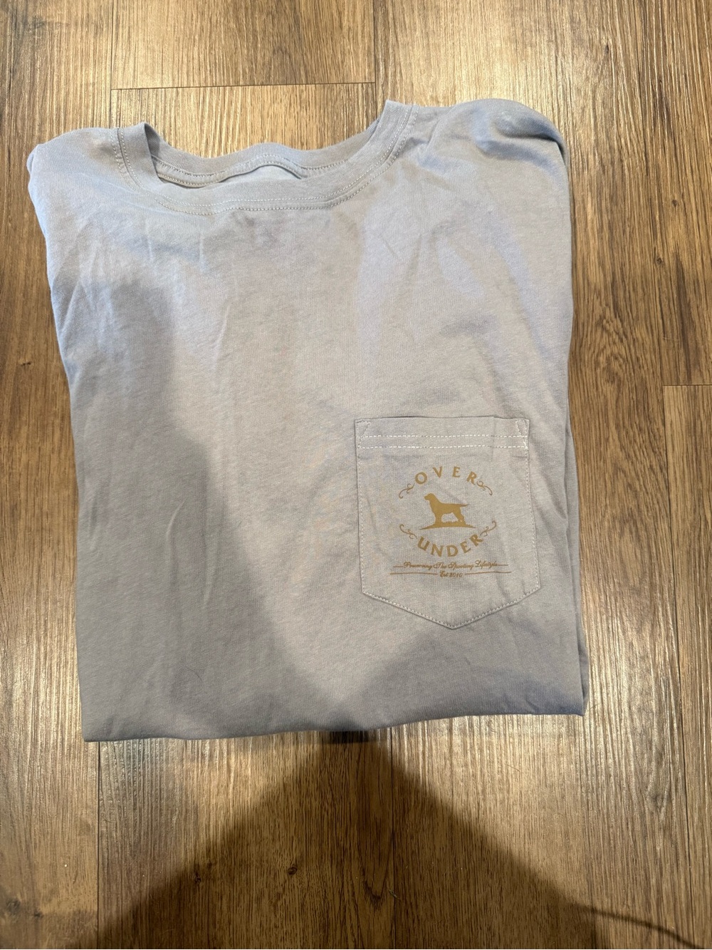 Over & Under Light grey Pocket Short Sleeve Tee